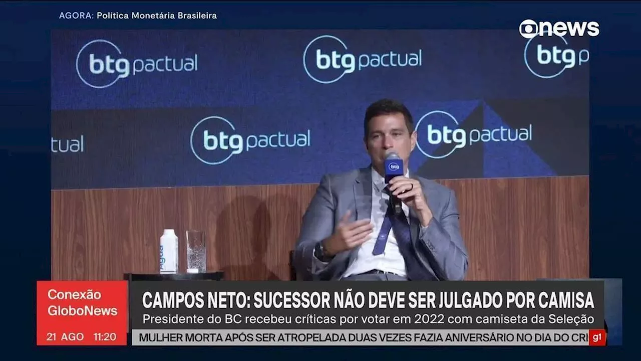 Campos Neto diz que aprovação de Galípolo consolida imagem técnica e apartada da política do BC