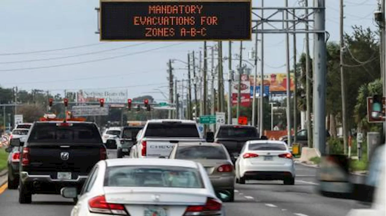 ‘You better evacuate’: Floridians urged to get out as Hurricane Milton approaches