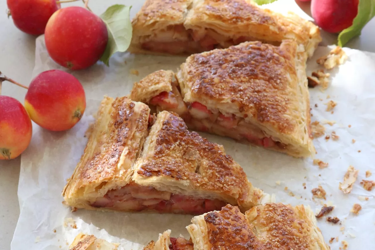 It’s apple season, and this recipe for slab pie is easier than the traditional version