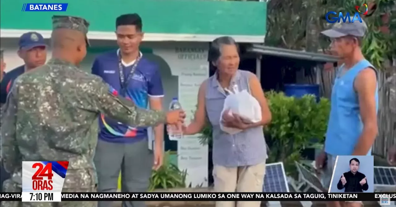 Over 1,500 Batanes residents affected by Typhoon Julian receive aid from GMA Kapuso Foundation