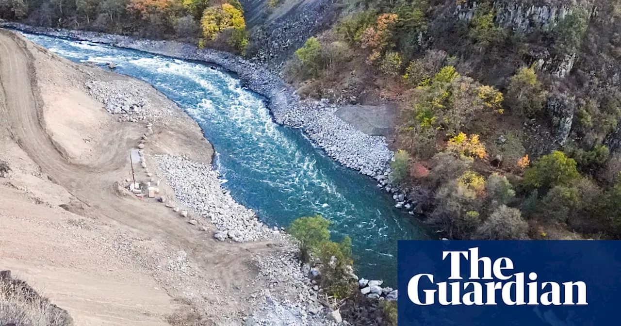 Klamath River dam removal: before and after images show dramatic change