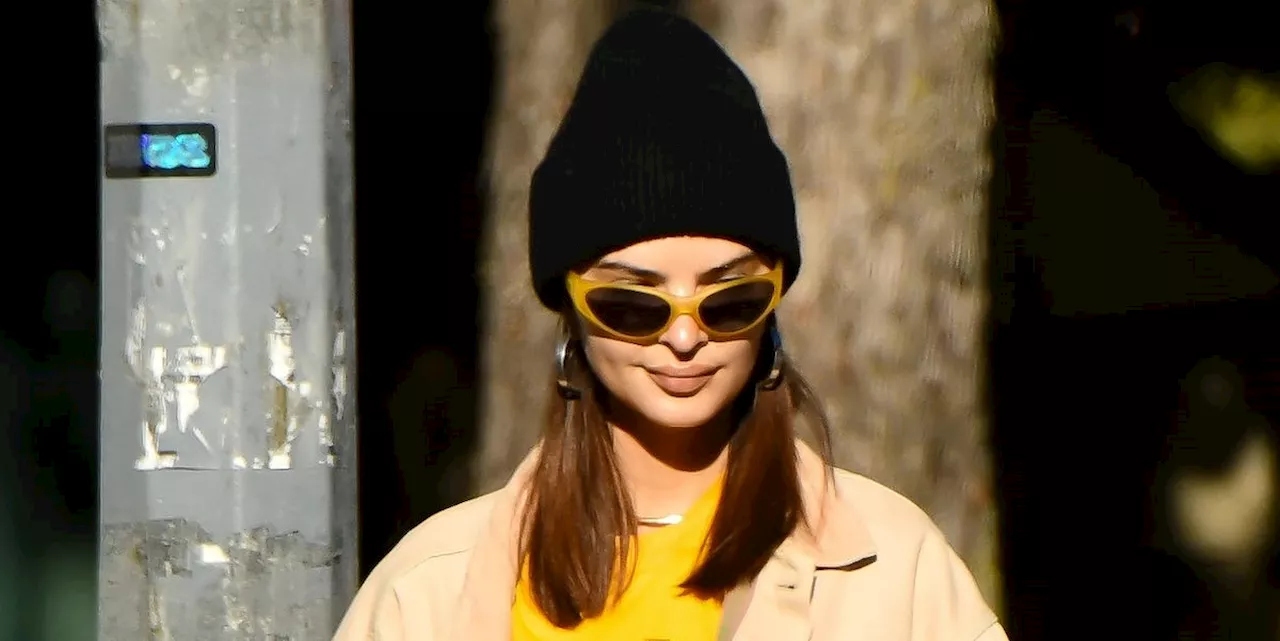 Emily Ratajkowski Styles the Season’s It Sneaker Like a Skater Girl