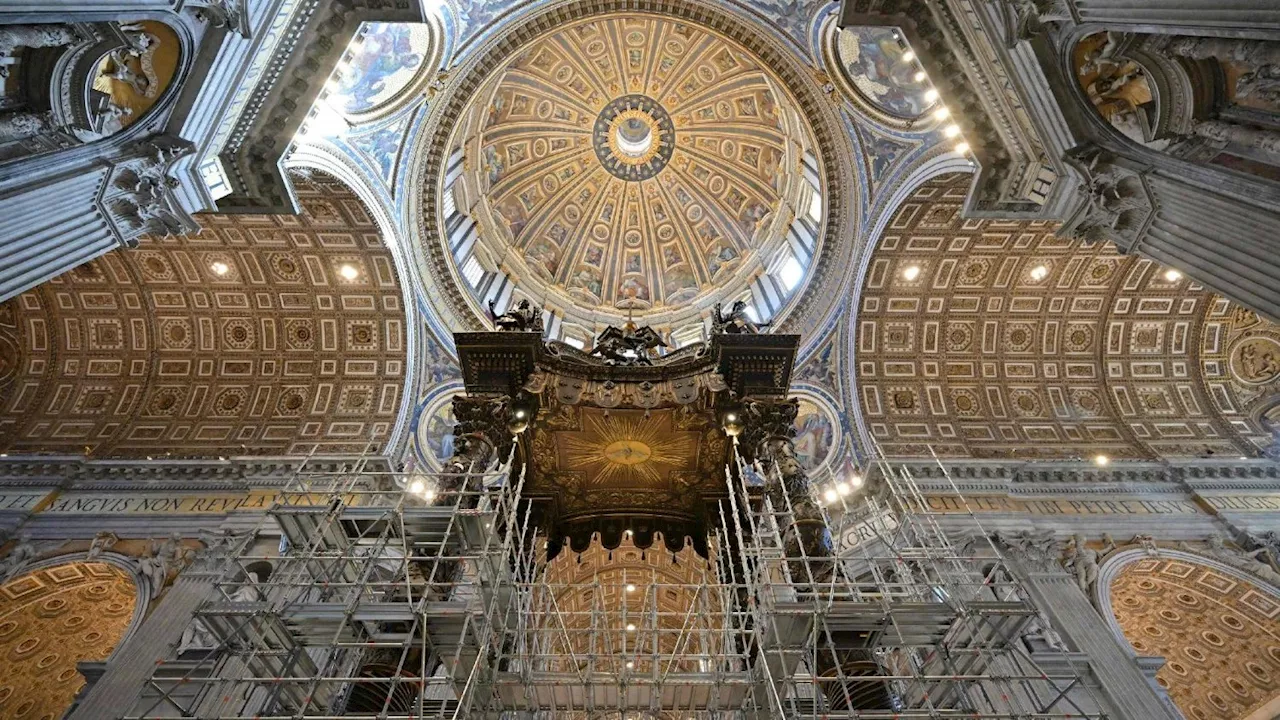 Bernini’s baldacchino to be unveiled on October 27