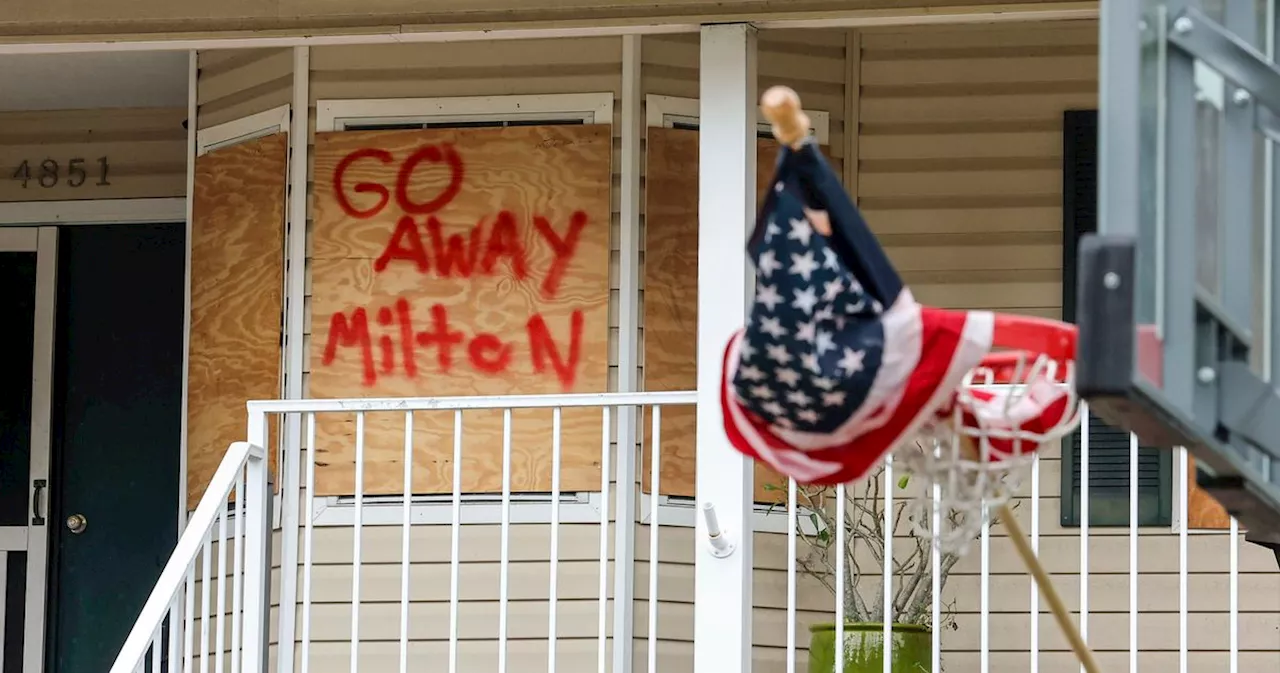 Fearful Residents Flee Tampa Bay Region As Hurricane Milton Takes Aim At Florida Coast