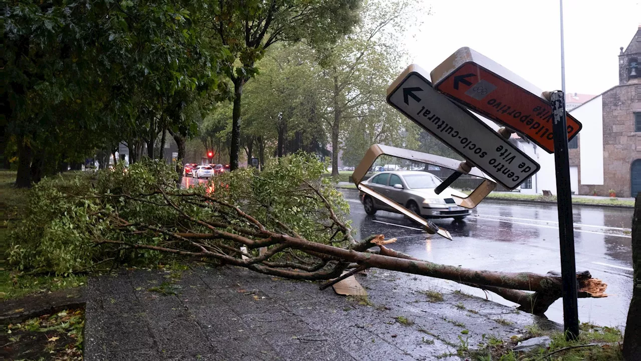 Efectos de la borrasca Kirk, en directo: última hora, alertas y avisos de la AEMET