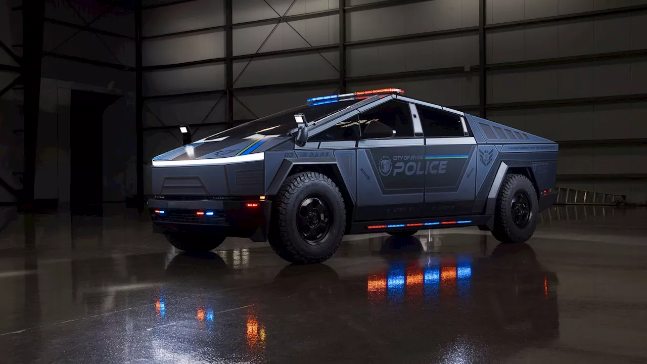 US: Terminator-style Tesla Cybertruck to fight drug abuse in California schools