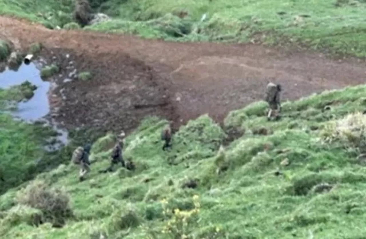 Fugitivo é visto com os três filhos em floresta após três anos desaparecidos