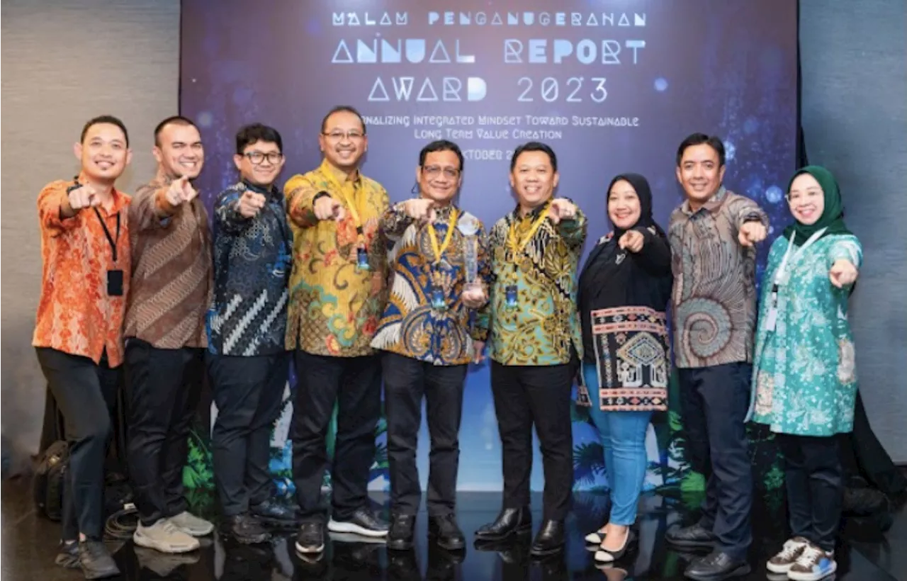 Wujudkan Transparansi & Akuntabilitas Tata Kelola Perusahaan, Pupuk Kaltim Raih Juara 1 ARA 2023