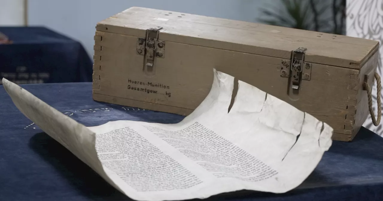 A 200-year-old Torah scroll survived the Holocaust, now it found a home in Oro Valley