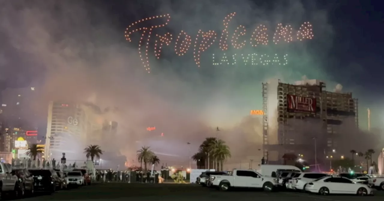 Sin City Says Goodbye to Tropicana in Flashy Implosion