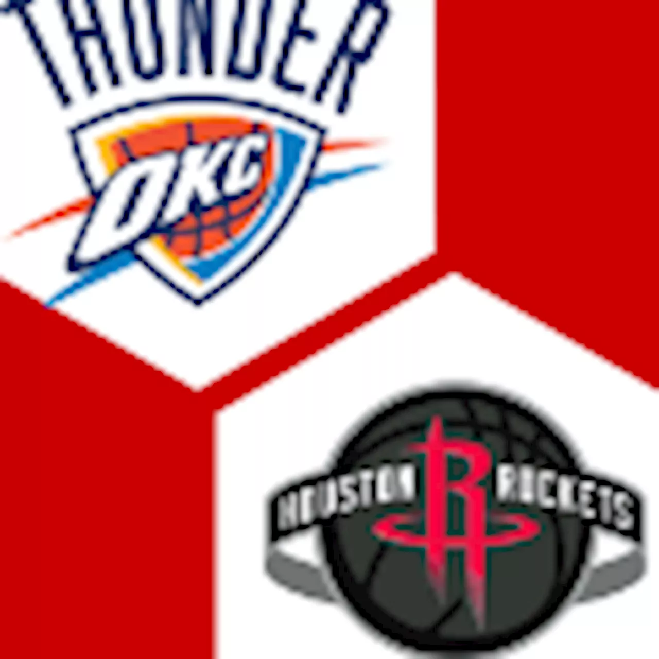 Oklahoma City Thunder - Houston Rockets : | 1. Spieltag