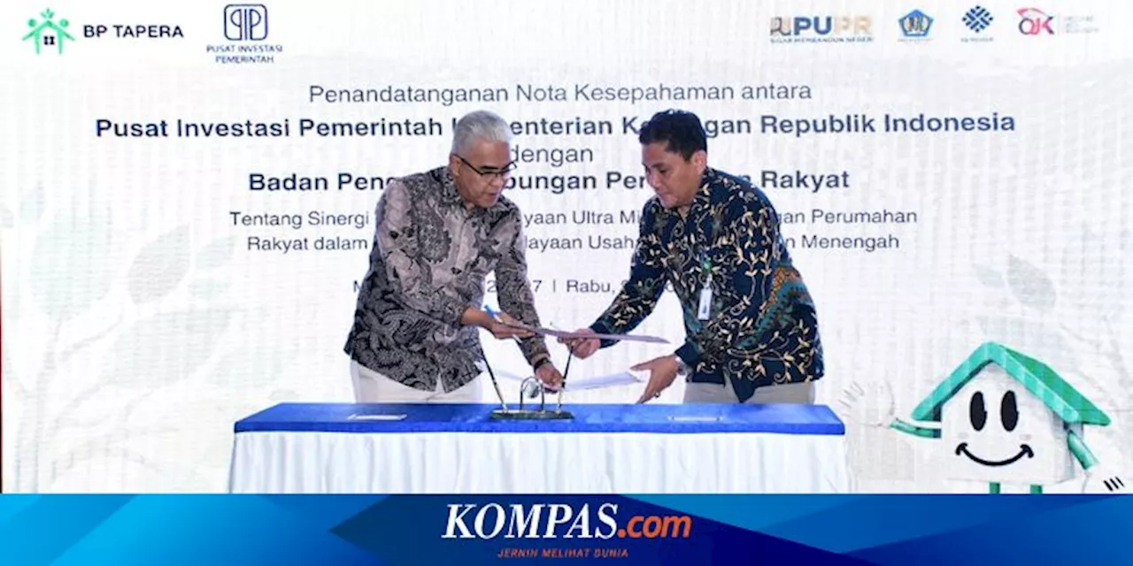 Biayai Rumah Subsidi Tahun 2025, BP Tapera Incar UMi dan UMKM