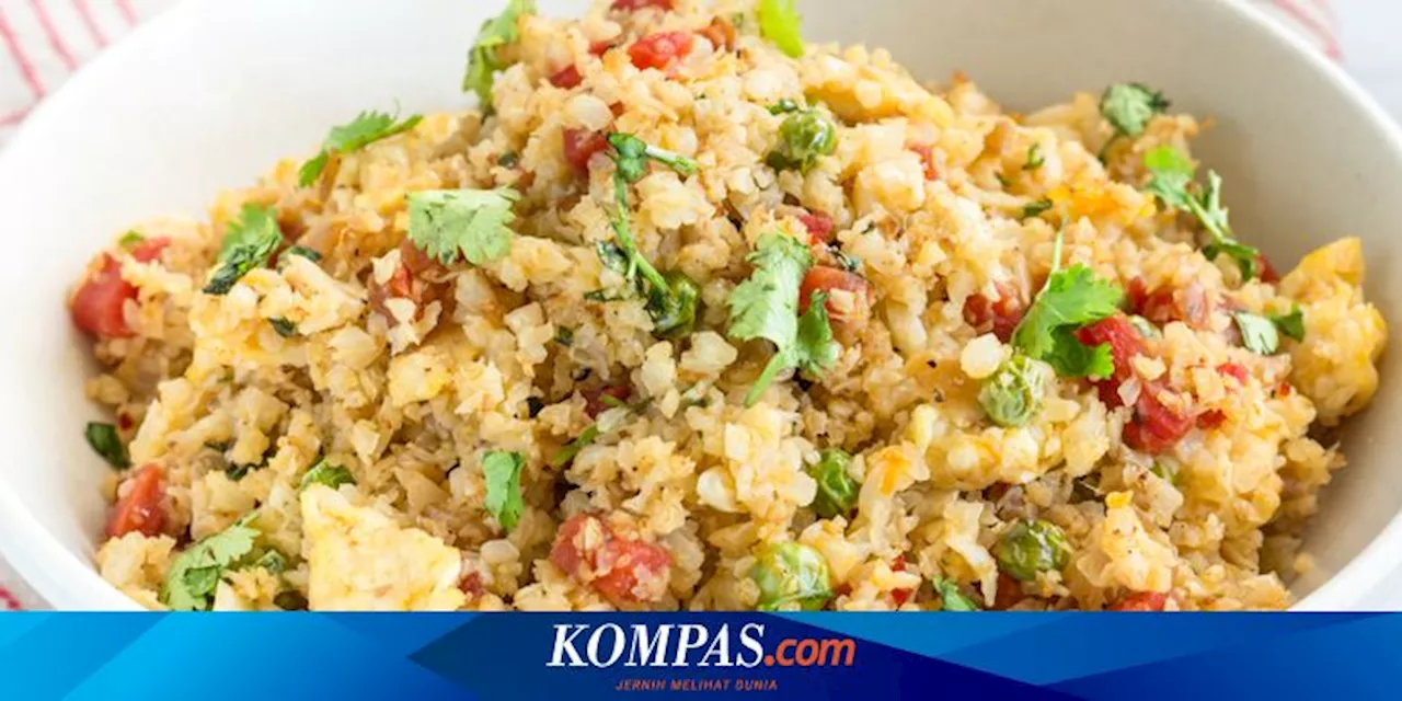 Resep Nasi Goreng Rendah Karbohidrat, Ganti Nasi dengan Kembang Kol