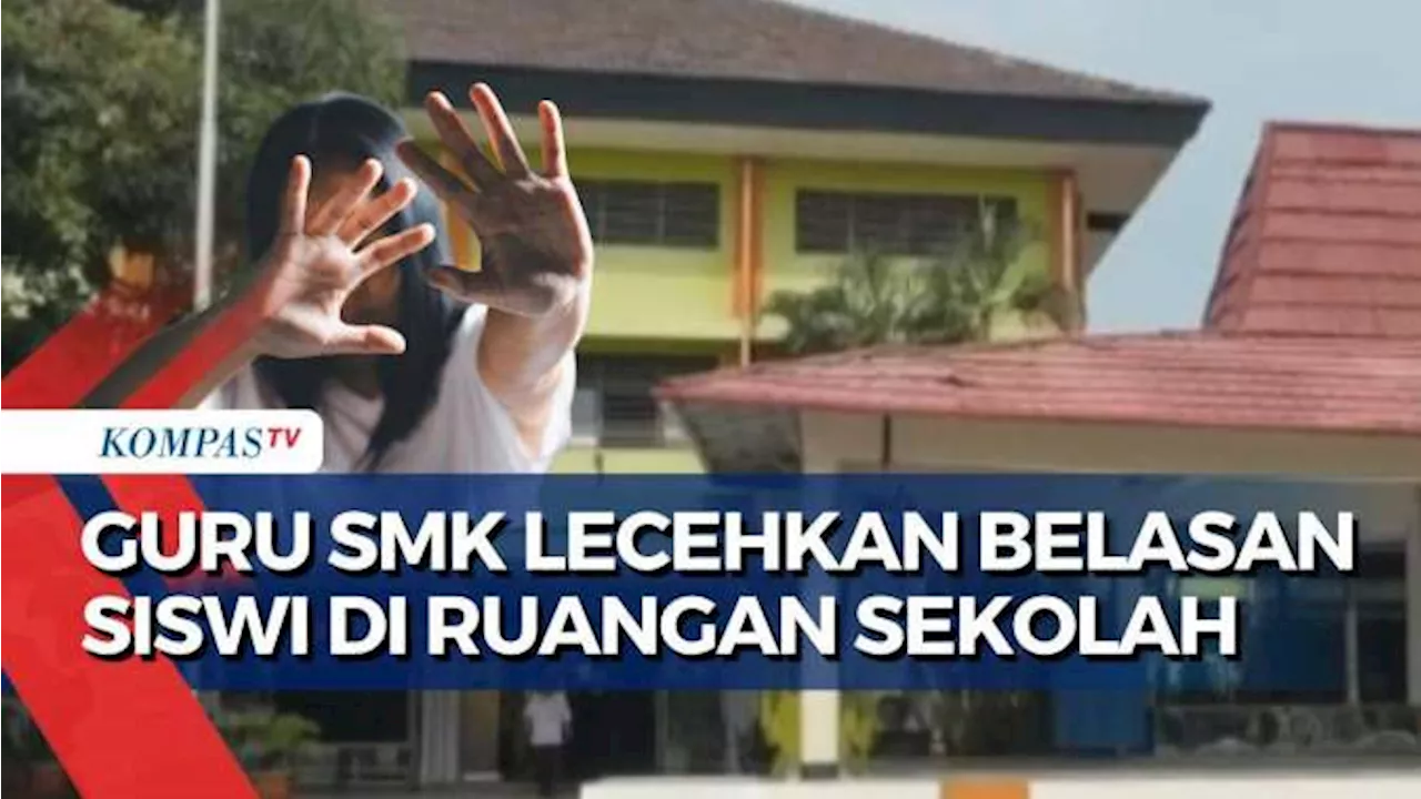 Guru SMK Lecehkan Belasan Siswi di Ruangan Sekolah, Lakukan Aksi saat Jam Pelajaran Berlangsung