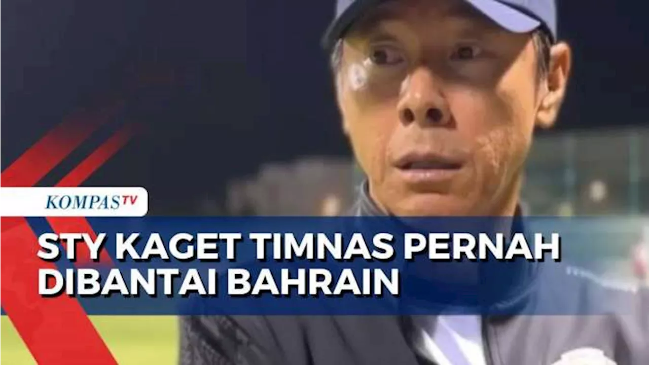 Momen STY Kaget Dengar Timnas Indonesia Pernah Dibantai Bahrain 10-0