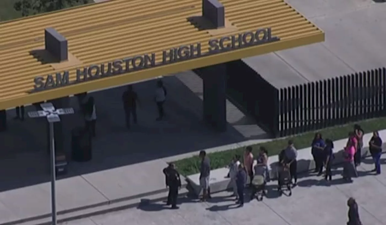 Students on lockdown at Sam Houston High School