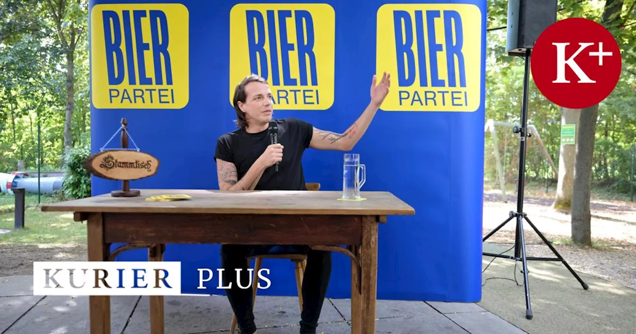 Wie sich die Bierpartei zu ihren Finanzen in Schweigen hüllt