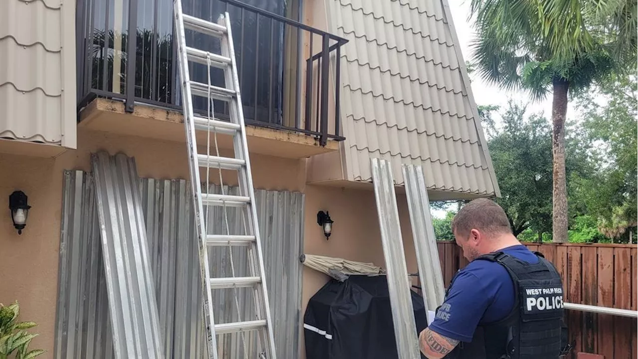 Man falls while installing hurricane shutters, West Palm Beach police urge caution