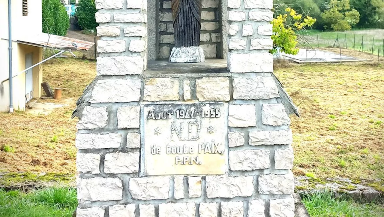 Bagnac-sur-Célé. Petit patrimoine : l’histoire de la statue 'La Vierge'