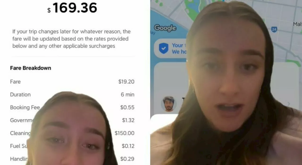 Tariffa di pulizia esorbitante su DiDi: 90 euro per sei minuti di corsa