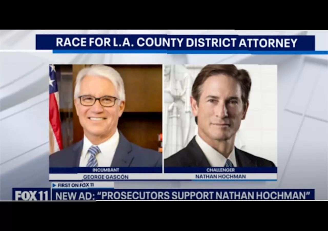 Soros-Backed LA DA Gascón Down 30 Points to Challenger Nathan Hochman