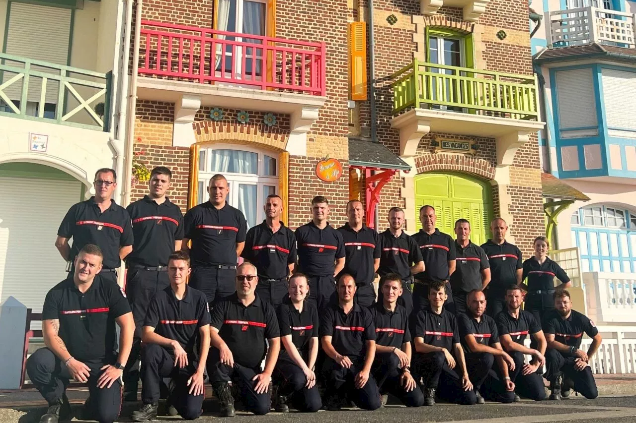 Le congrès départemental des sapeurs-pompiers à Mers-les-Bains