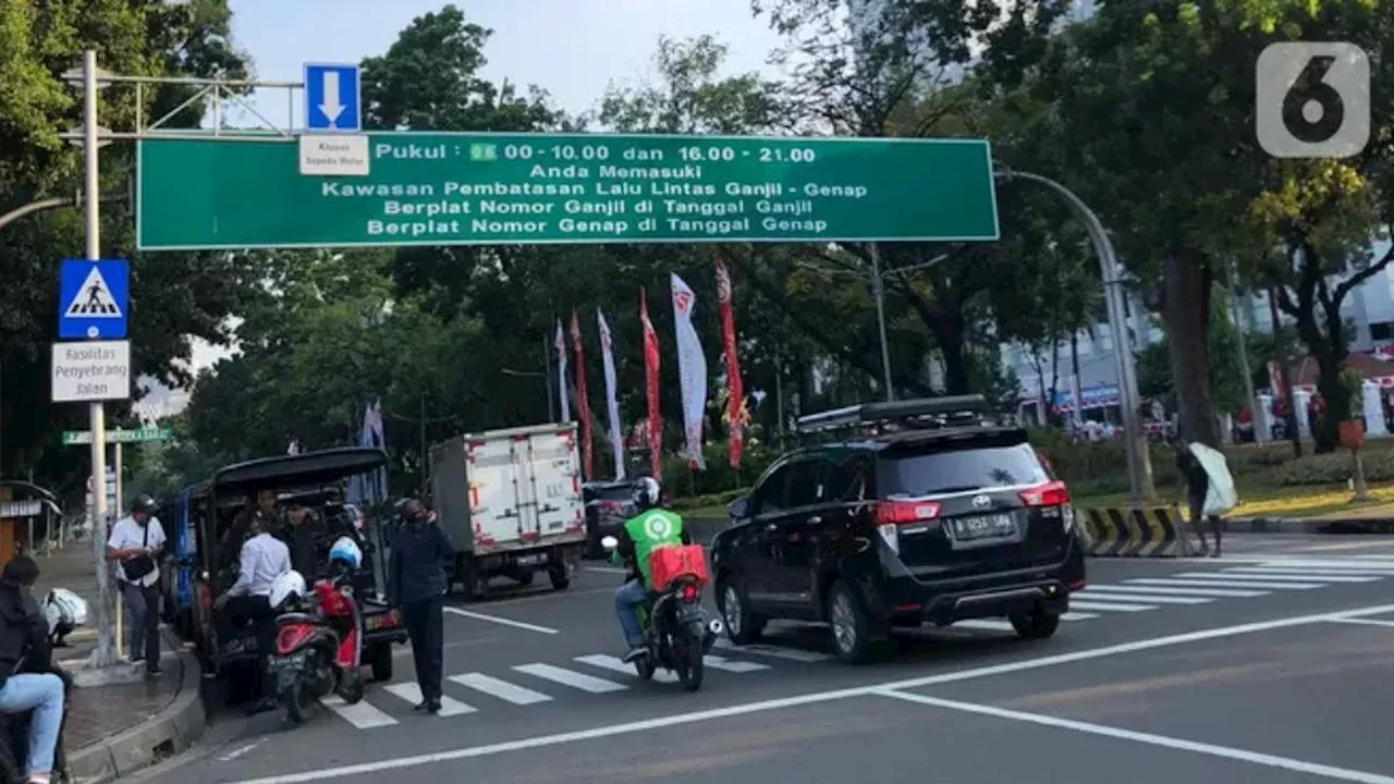 Cek 26 Titik Ganjil Genap Jakarta Berlaku Hari Ini Rabu 9 Oktober 2024