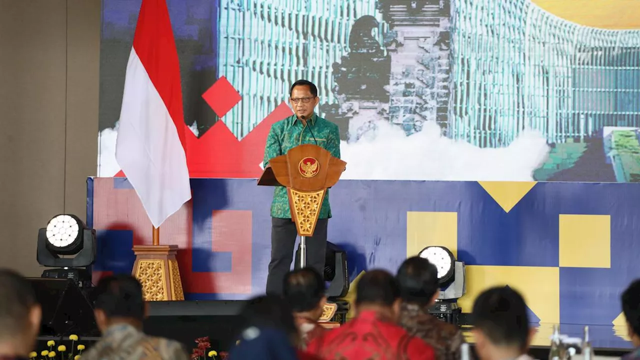 Hadir di Rakornas Bidang Hukum, Mendagri Soroti Pentingnya Biro Hukum dalam Penyusunan Kebijakan