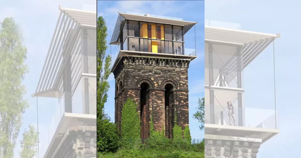 Grand Designs-style glass home set to be built on top of historic water tower