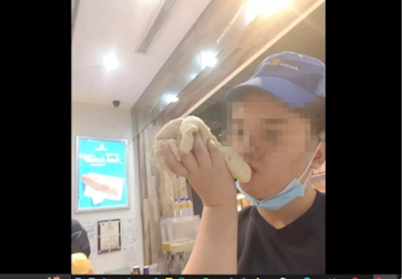 Dough-n’t do that! Pretzel chain Auntie Anne’s Malaysia fires employee for sniffing and kissing dough in viral video