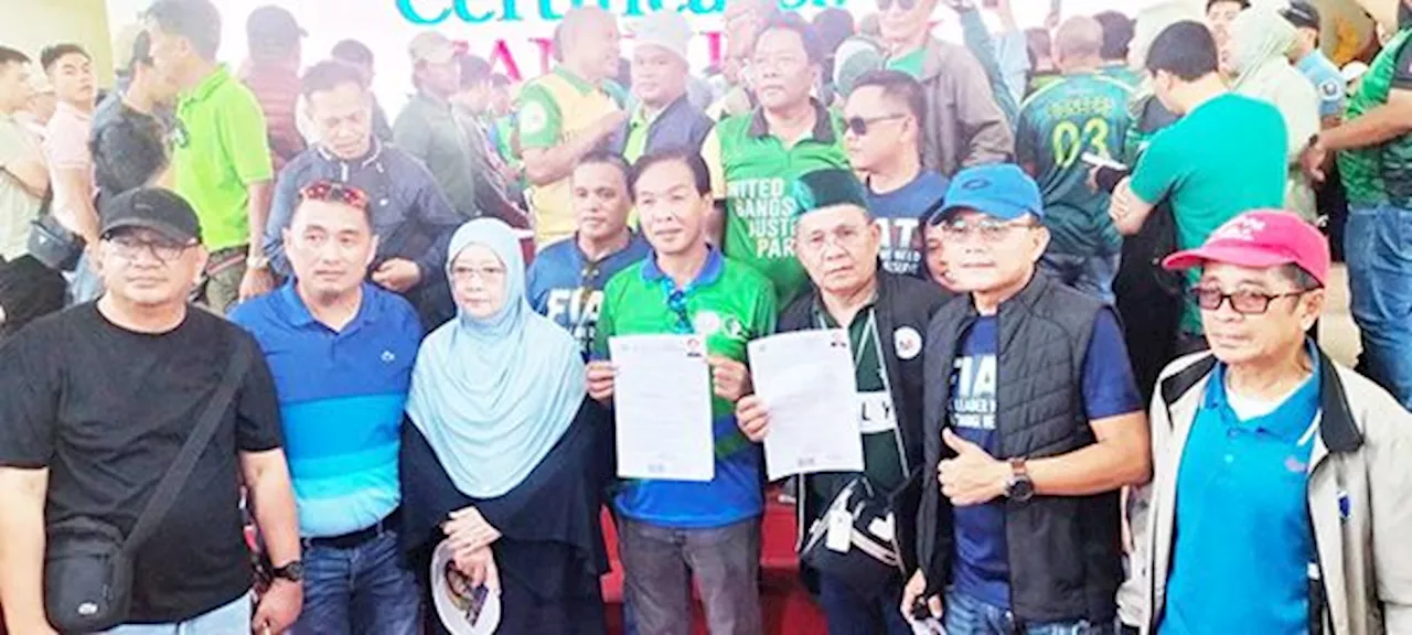 Partido Federal-United Bangsamoro bets in Lanao del Sur file COCs