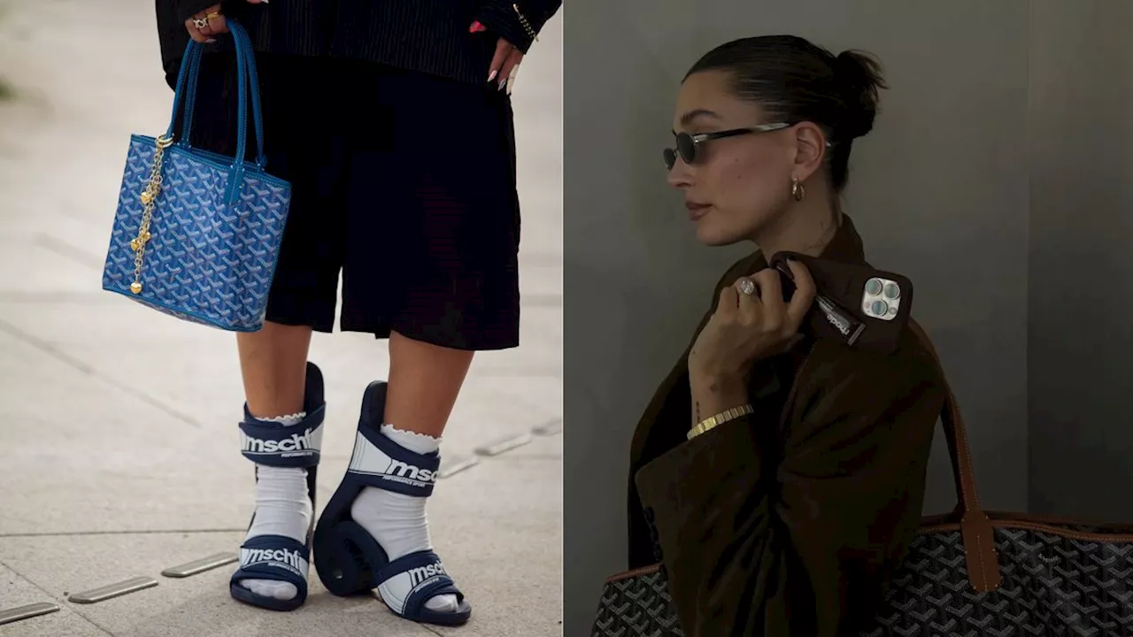 This Decades-Old Goyard Bag Is the Luxury Standard in 2024 Street Style