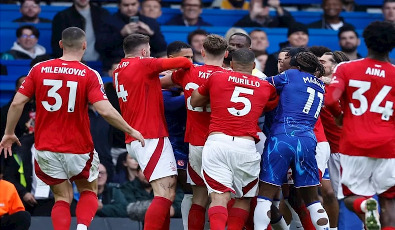 Chelsea dan Nottingham Forest Didakwa karena Tawuran Pemain