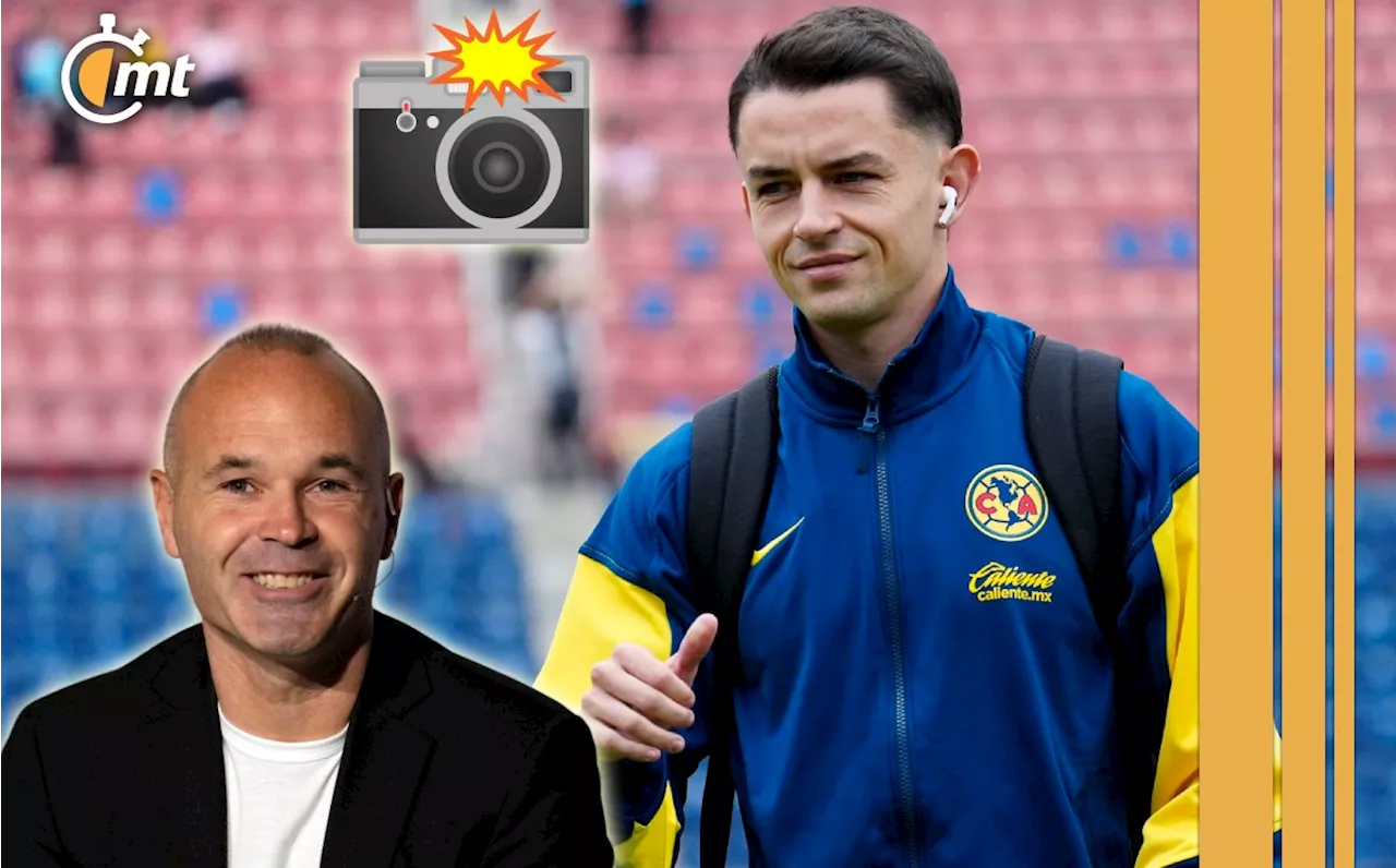 ¡Joya! Álvaro Fidalgo presume fotografía junto a Andrés Iniesta