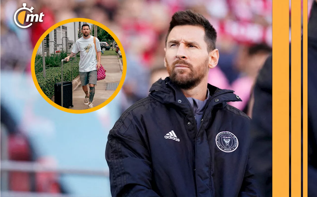 Messi presume LUJOSO bolso; ¿Cuánto cuesta el llamativo y exclusivo accesorio?