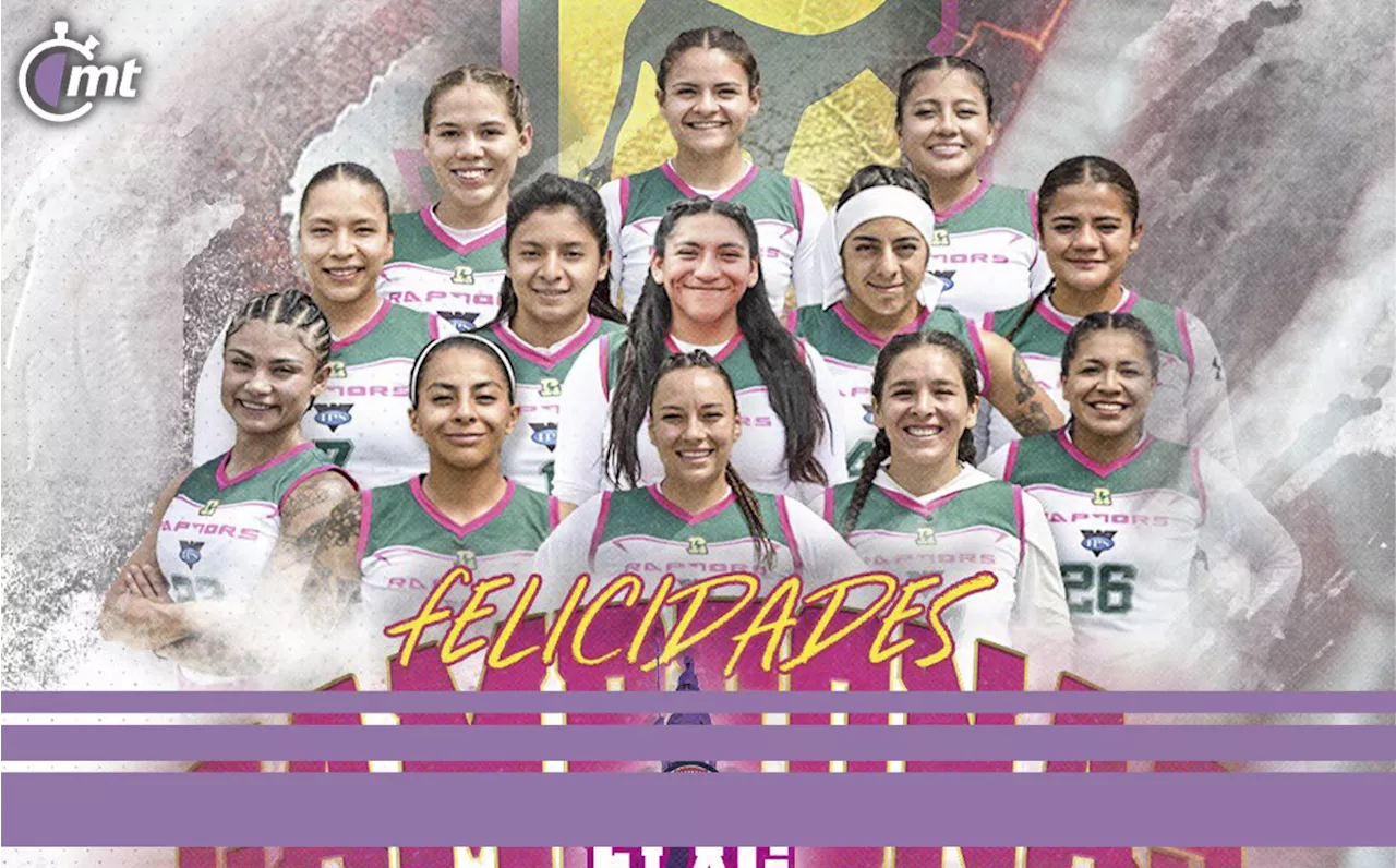 Raptors del Valle de México se coronan campeonas del primer Torneo Nacional de Flag Football Femenil