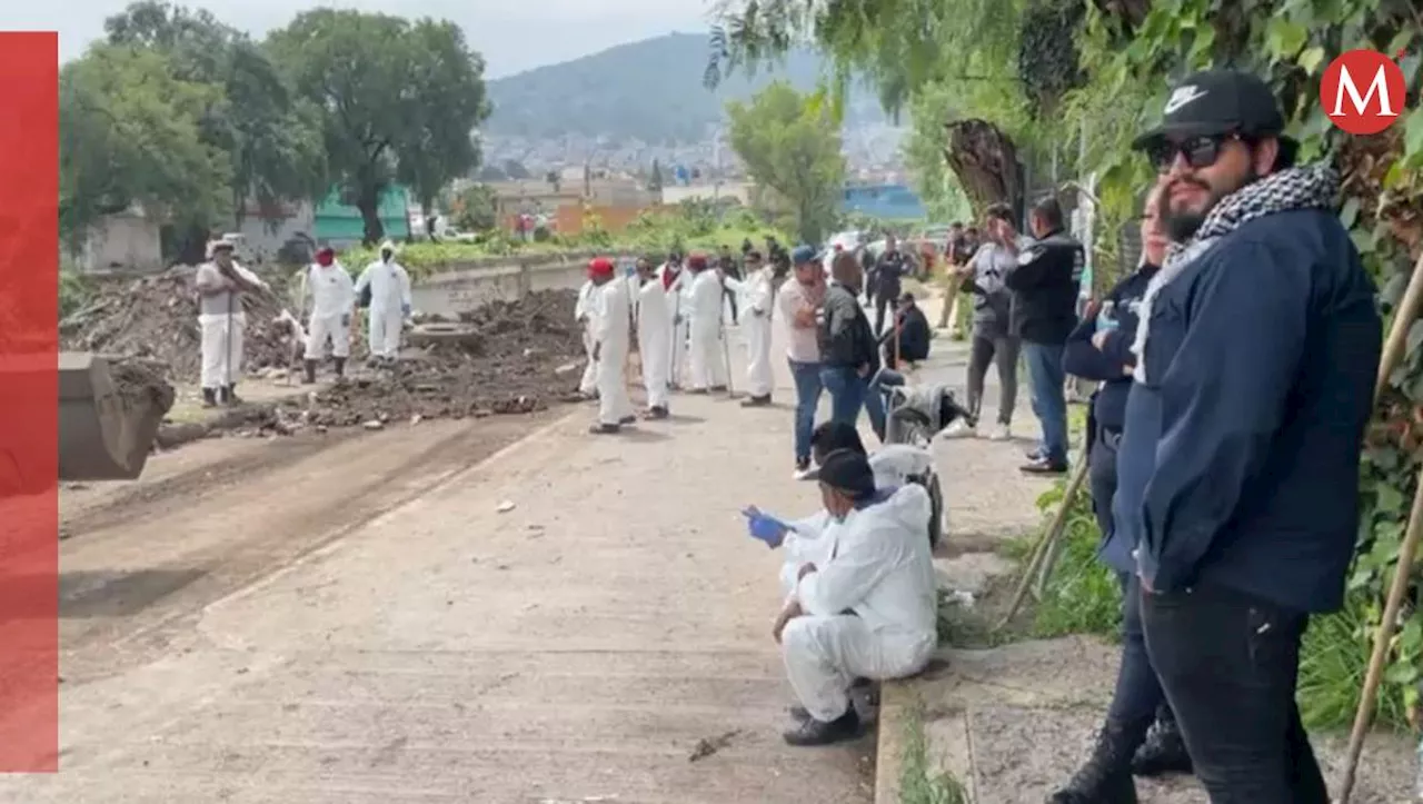 Colectivos de madres buscadoras realizan jornada en Ecatepec