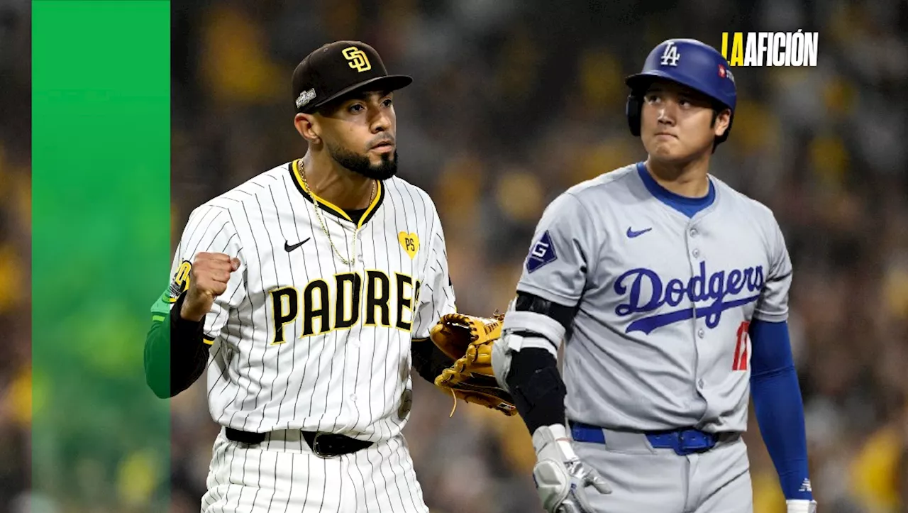 Padres ponen contra las cuerdas a Dodgers en la Serie Divisional de Grandes Ligas