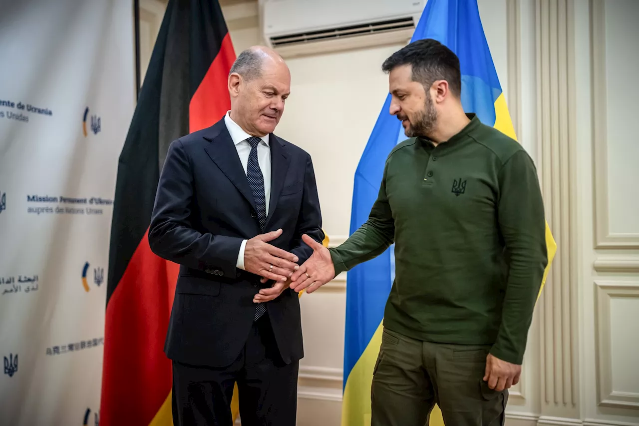 Scholz empfängt Selenskyj - Biden kommt nicht nach Berlin