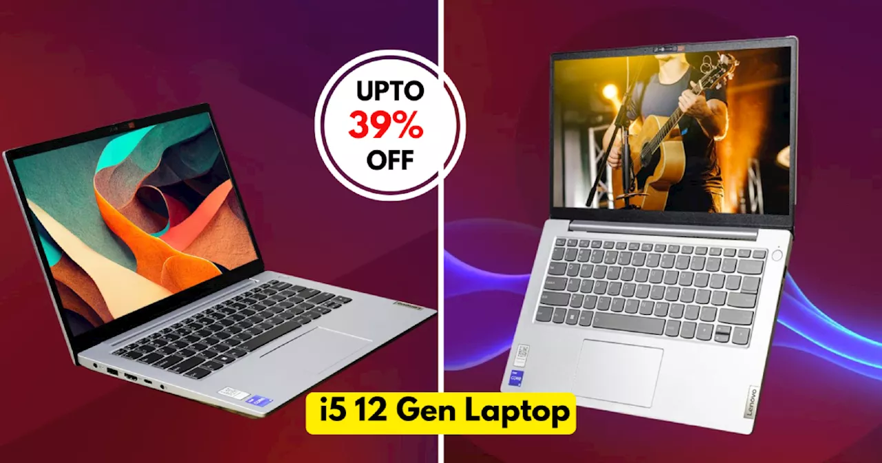 i5 12th जेन प्रोसेसर वाले Laptops की रफ्तार का नहीं है कोई तोड़, अमेजन सेल में बजट के अंदर पाएं बेस्ट डील्स