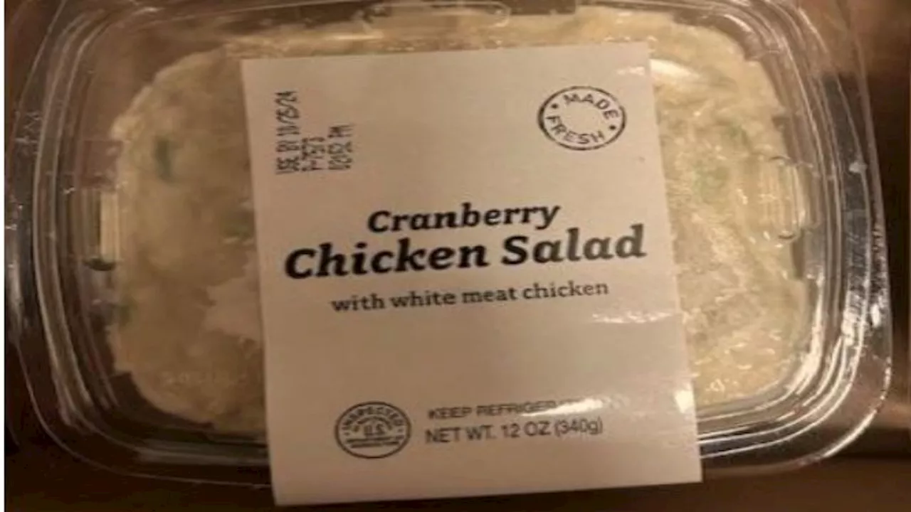 Public health alert issued for some chicken salad that could contain wheat