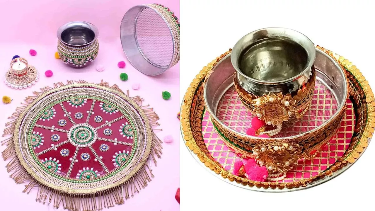 Karva Chauth 2024: करवा चौथ की थाली सजाने के लिए अपनाएं ये खास तरीके!