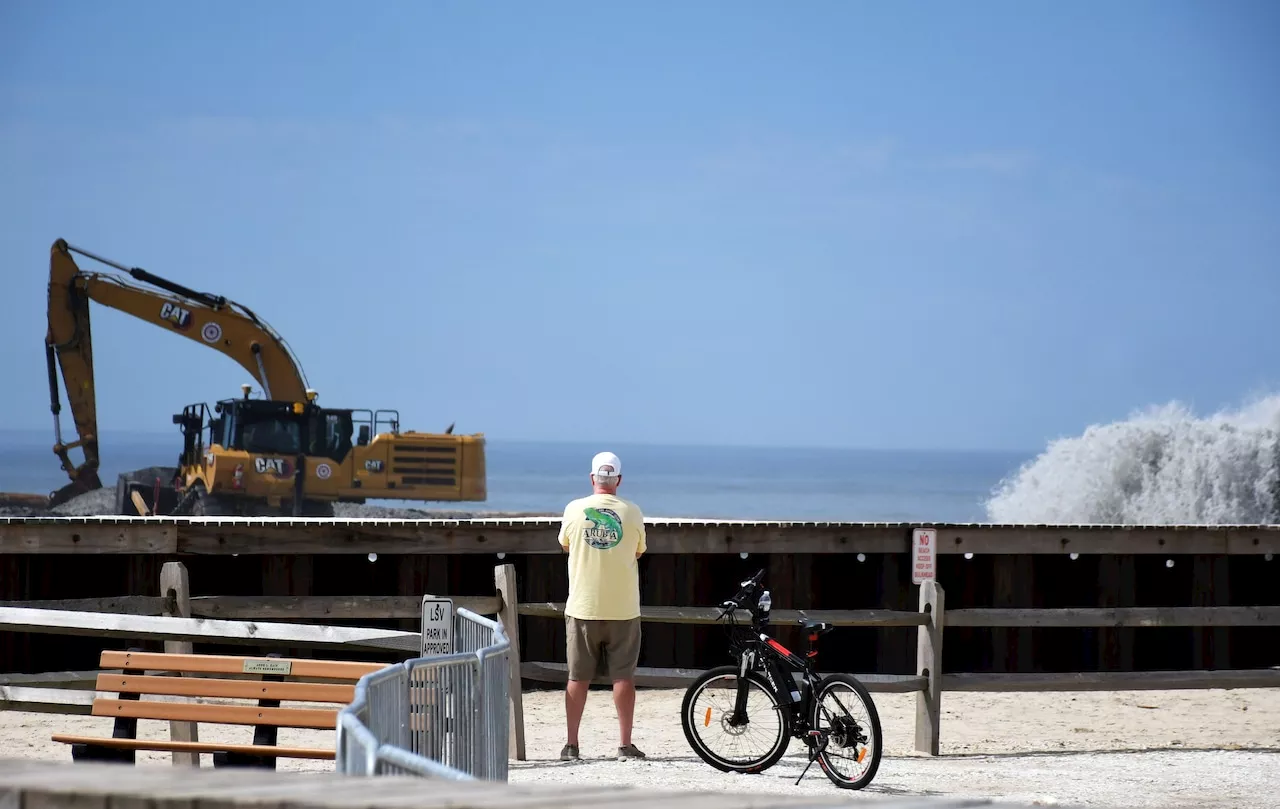 Massive Jersey Shore dune project chugs along but beach property owners have to give access