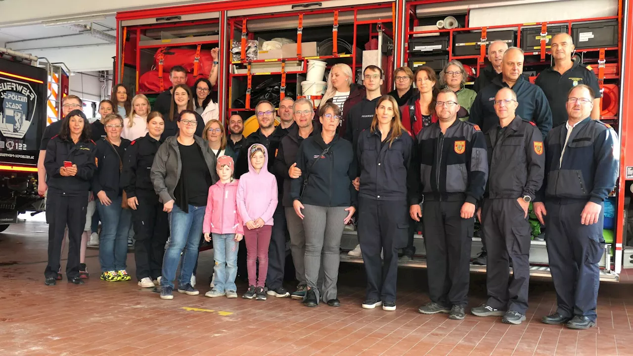 Bayrische Partnerfeuerwehr besuchte Kameraden in Großrust