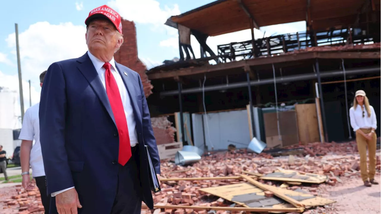 The swing-state counties hit by Hurricane Helene mostly voted for Trump in 2020