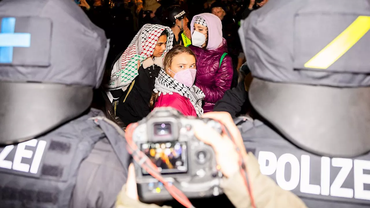 Rund um Thunberg-Besuch: Polizei ändert heimlich Pressemitteilung zu Auflösung von Protest