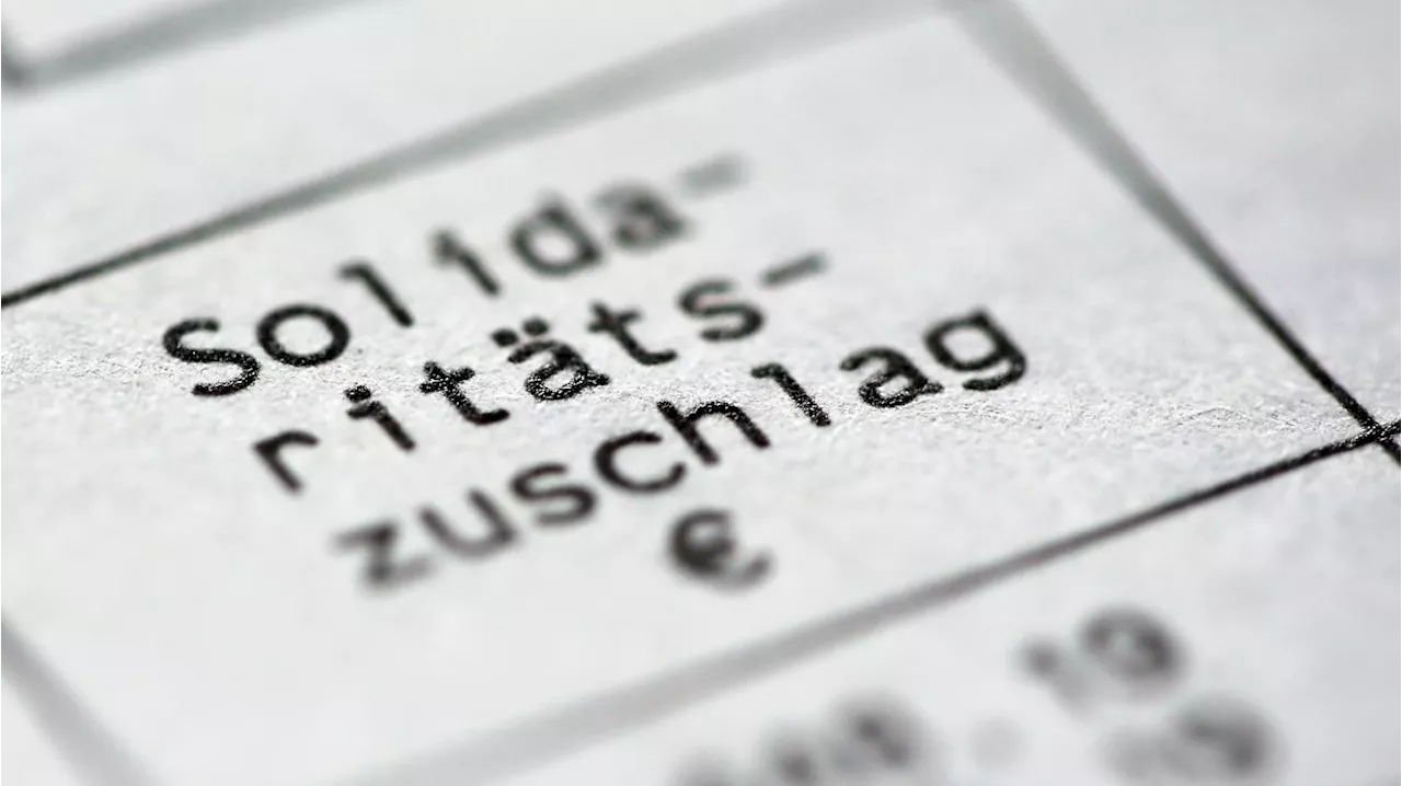 Umstrittene Sonderabgabe: Kommt jetzt das Aus für den Solidaritätszuschlag?