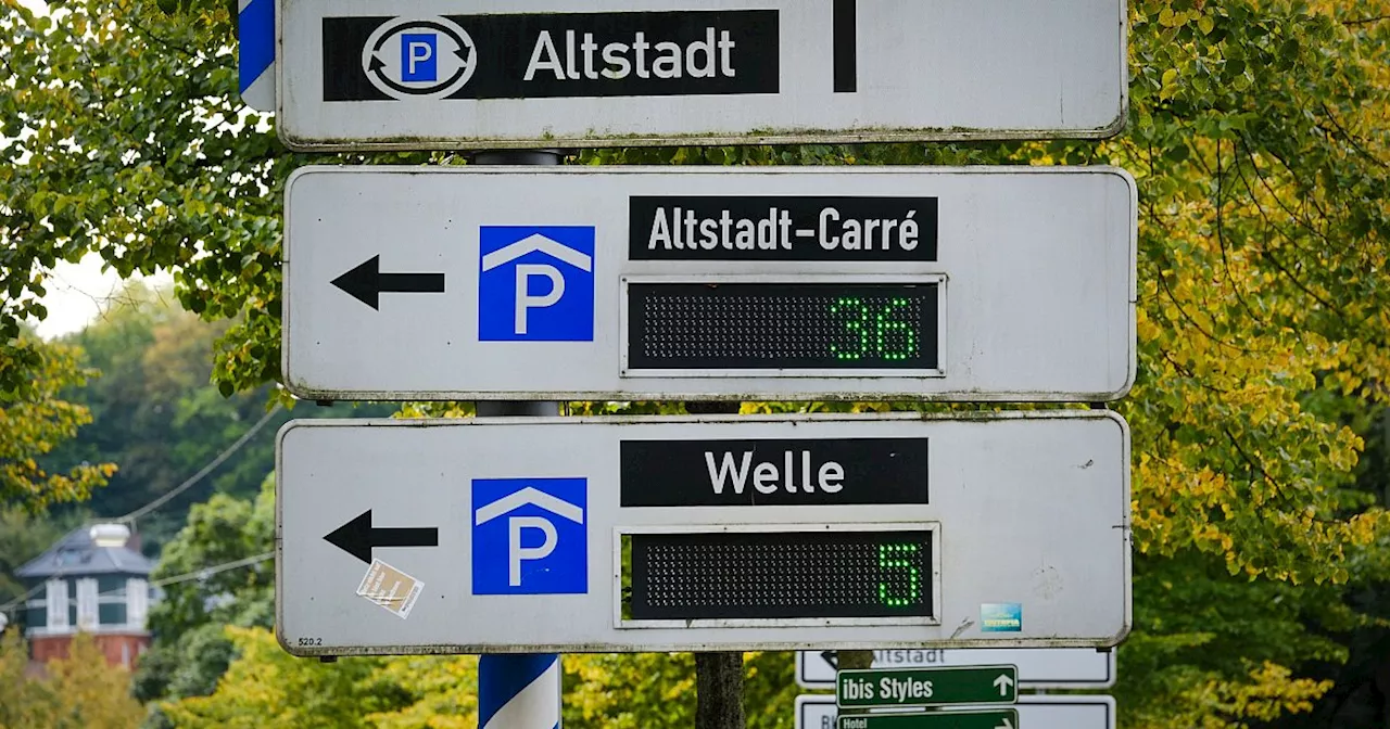 Bielefelds Parkleitsystem zeigt jetzt Anzahl freier Plätze in Echtzeit