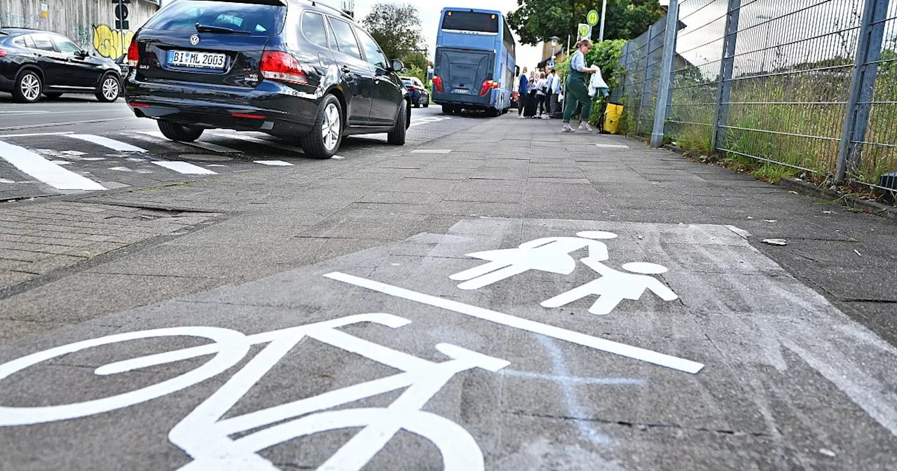 Stadt plant Dauerlösung für gefährliche Fahrrad-Umleitung in Bielefeld