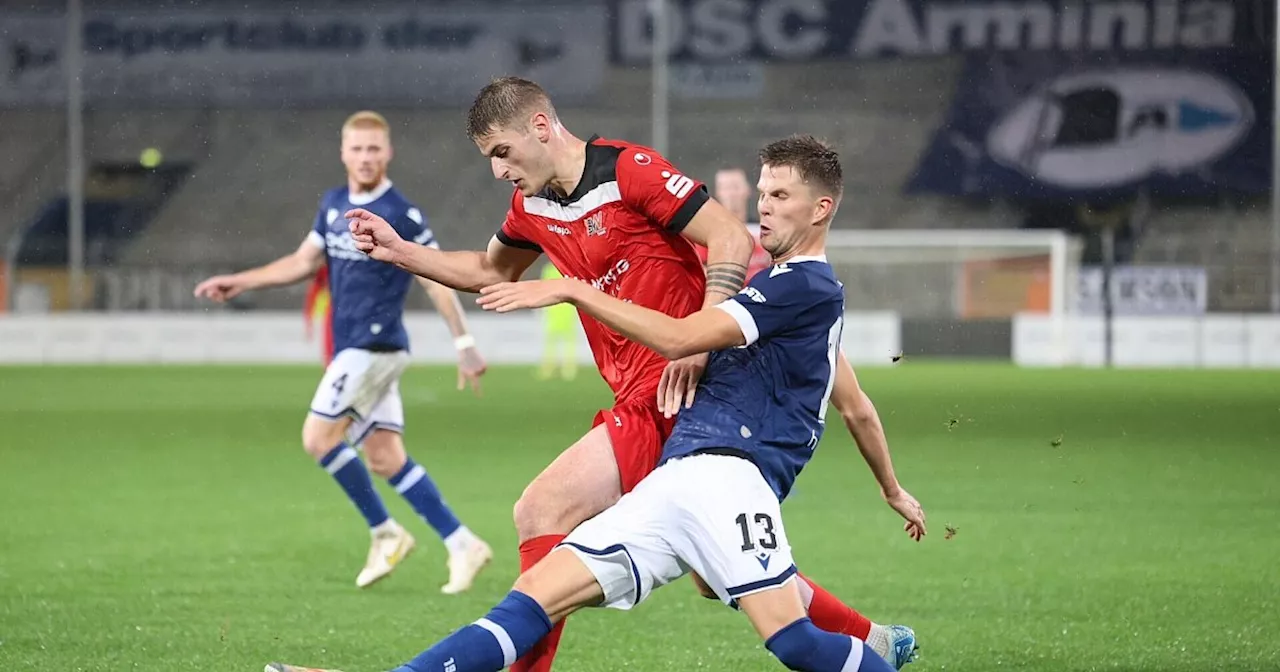 Westfalenpokal: Arminia Bielefeld besiegt Westfalia Soest mit 3:1